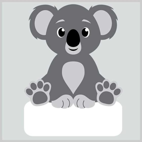 Geburtstafel Koalabär - Kopie