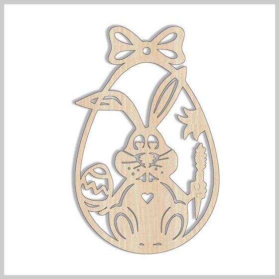 Osterbaum Anh&auml;nger Hase OD001