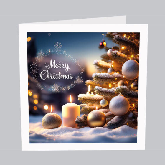 Schöne Weihnachtskarte