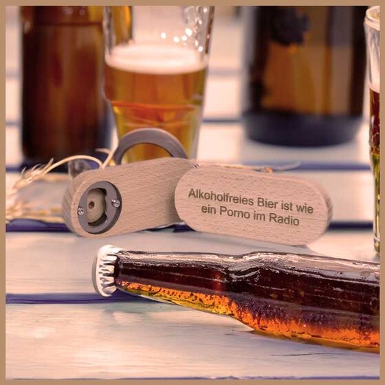 M&auml;nner Geschenk, Flaschen&ouml;ffner klein