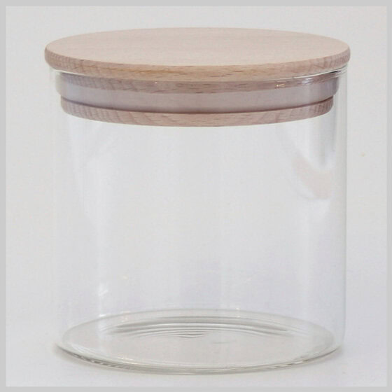 Geschenkglas Buchendeckel