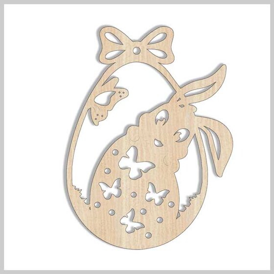 Osterbaum Deko Hase OD005