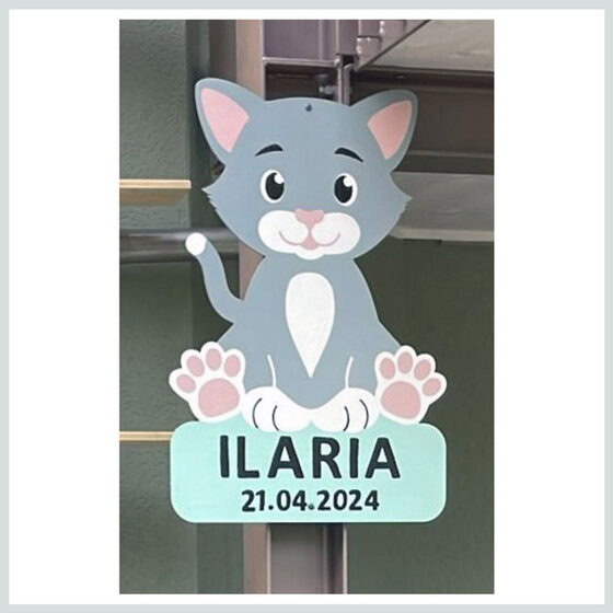 Kundenfoto-Geburtstafel-Katze-aufgeh&auml;ngt