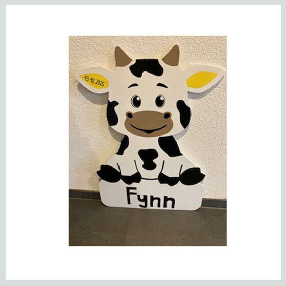 Geburtstafel Kuh