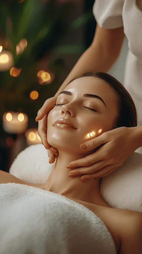 Routine de soins du visage