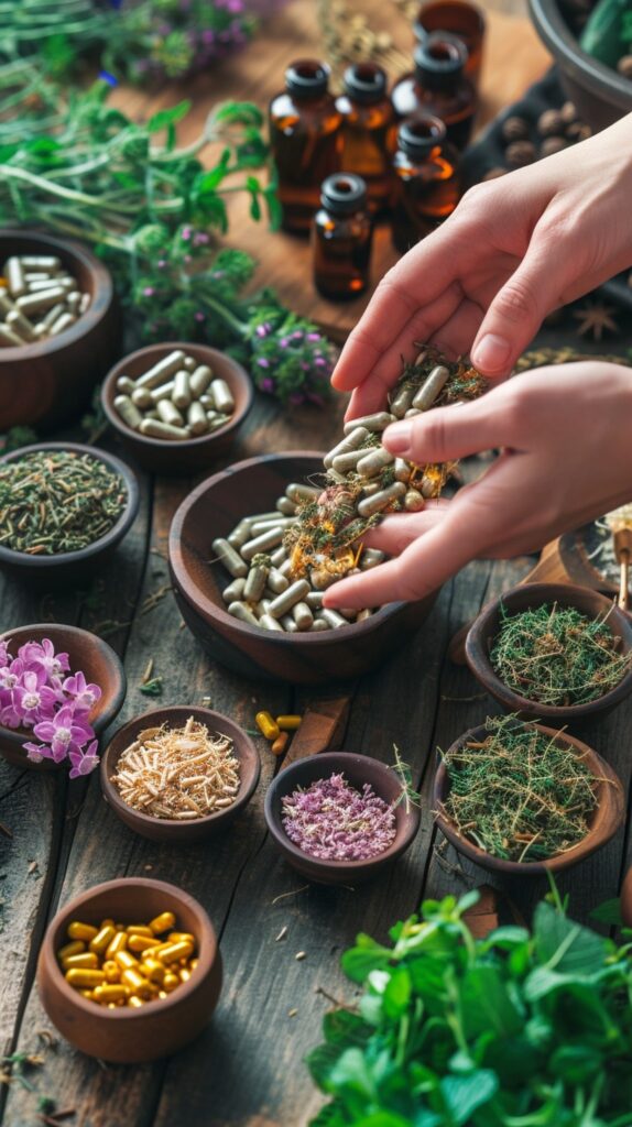 Préparation de plantes médicinales