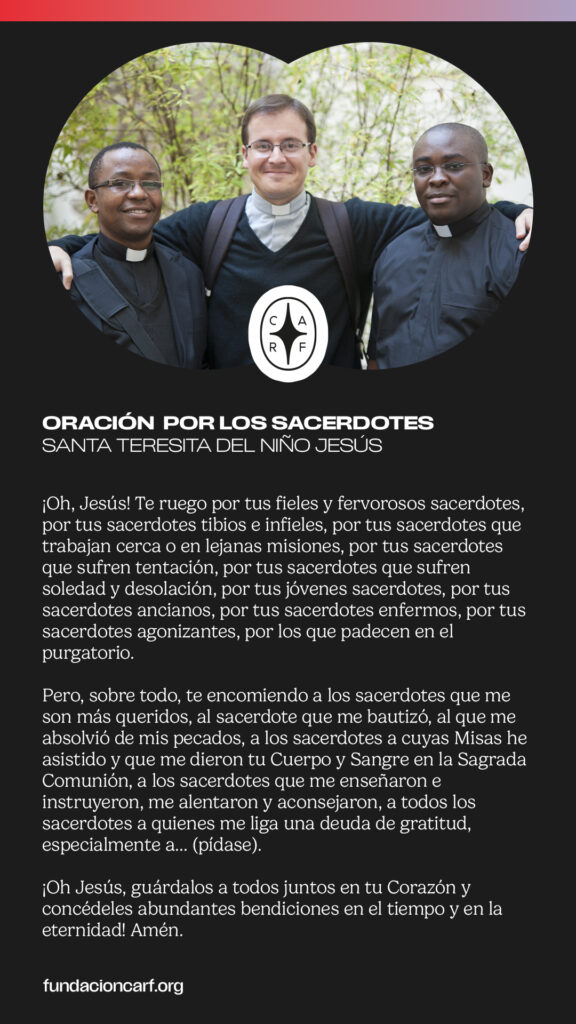 Oraci&oacute;n para rezar por los sacerdotes