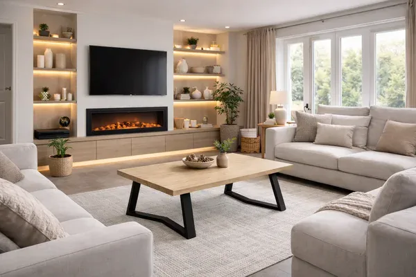 Solid Ash Coffee Table - Image 2