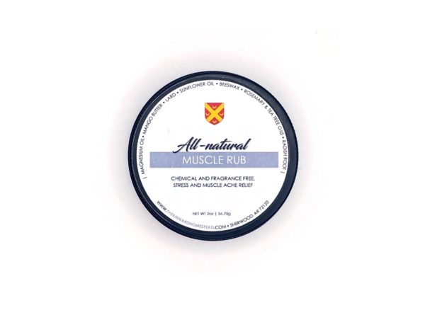 Muscle Rub with Closed Lid