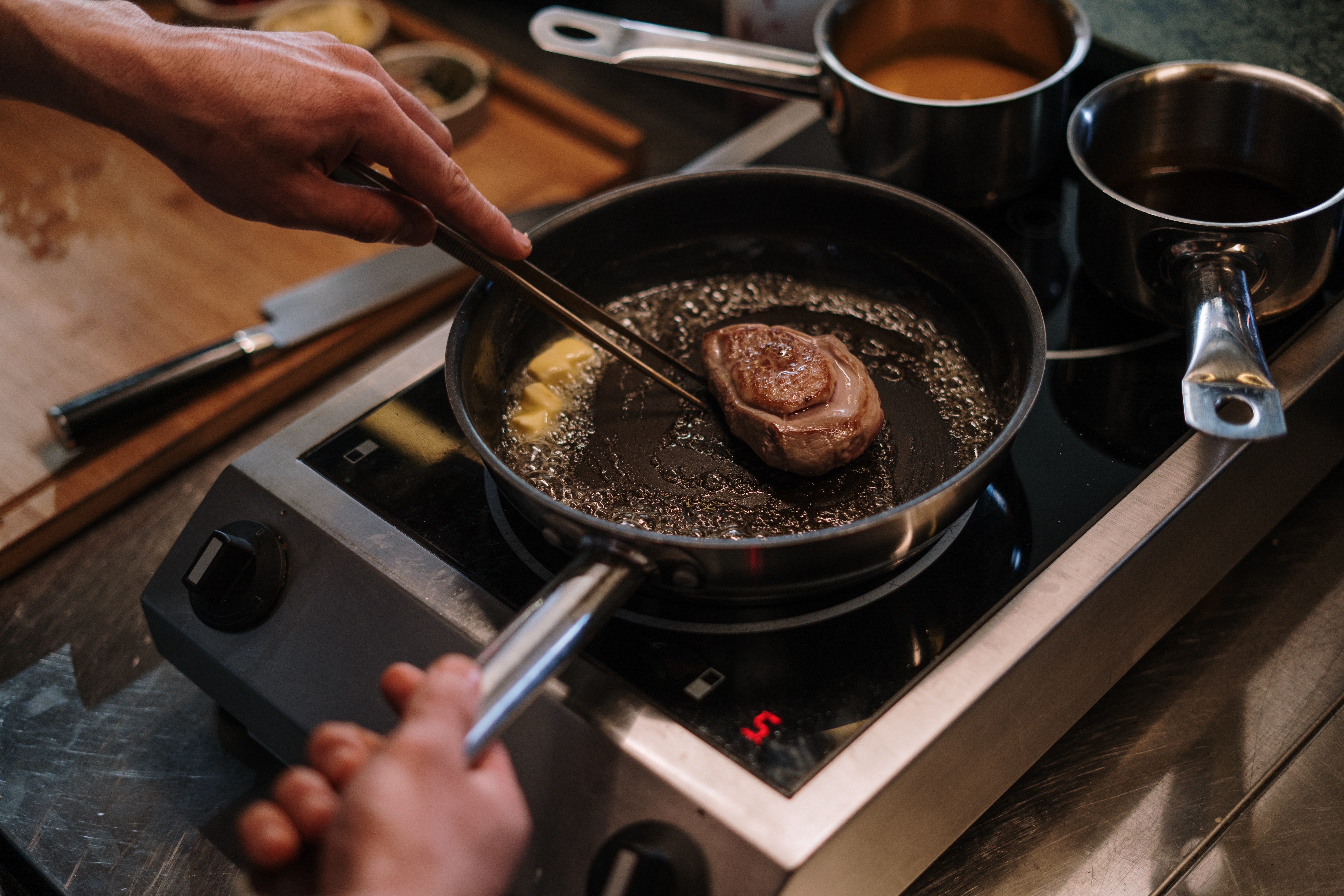 Wrought Iron Pan