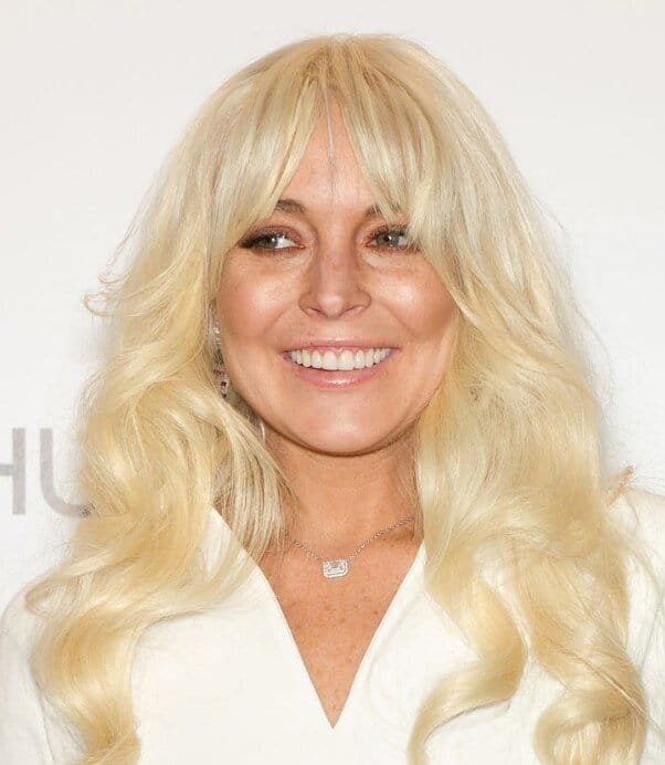 lindsay lohan teeth in 2012