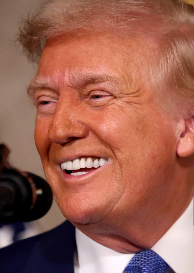 donald trump teeth in 2025