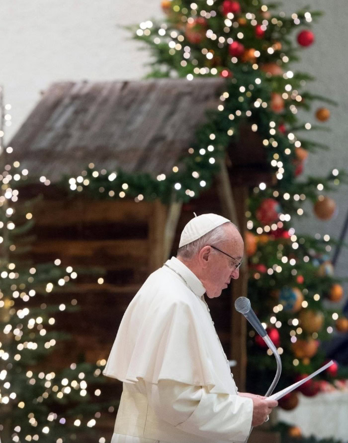Tiempos de crisis y gracia. Mensaje del Papa Francisco en su discurso de Navidad en 2020