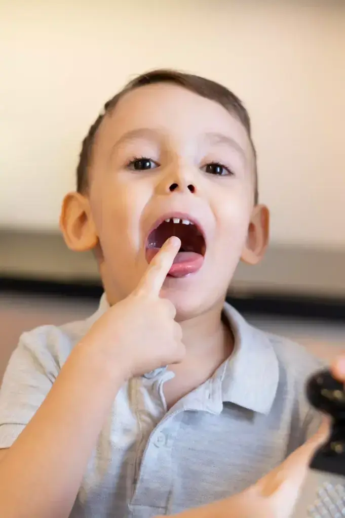 douleur des molaires de 2 ans