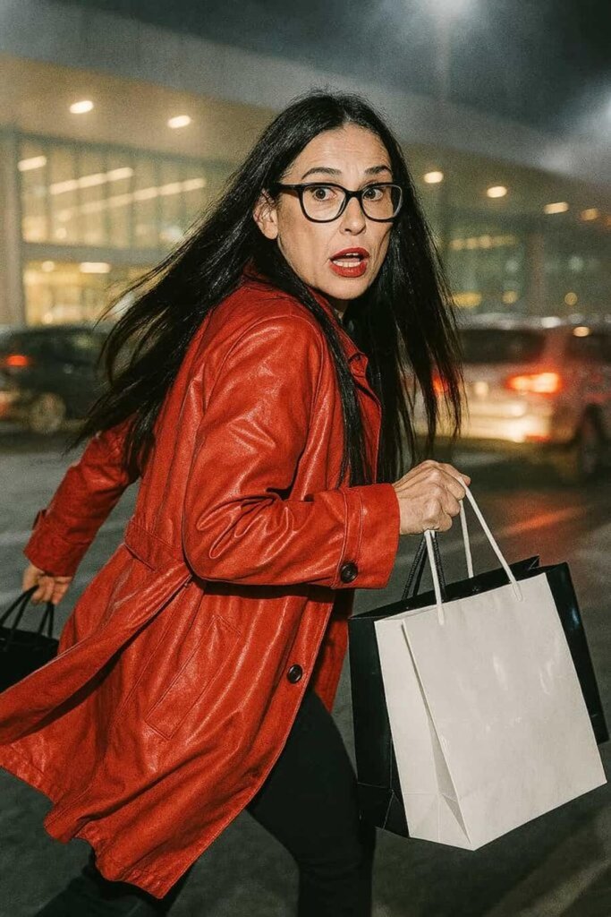 demi moore la aeroportul din istanbul