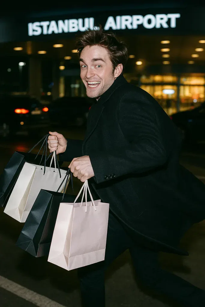 robert pattinson istanbulio oro uoste