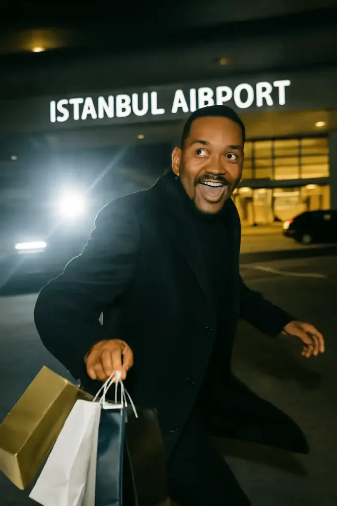 will smith at istanbul airport