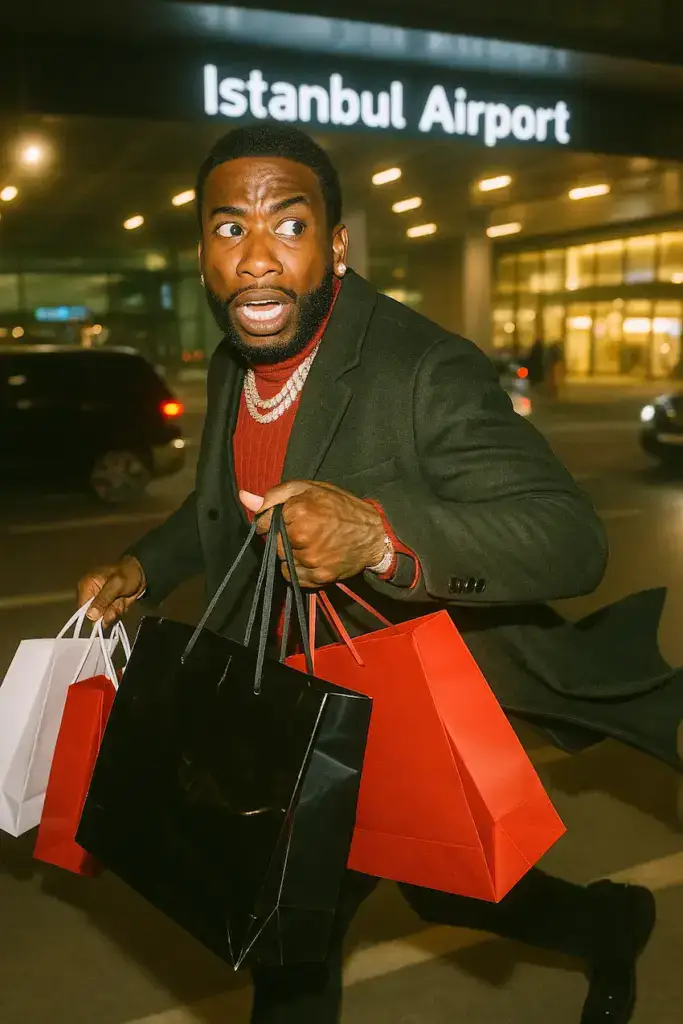 gucci mane en el aeropuerto de estambul