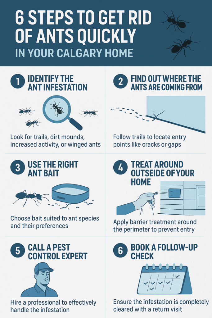 6 Steps to Get Rid of Ants Quickly