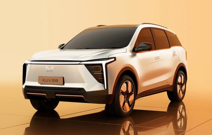 mahindra XUv.e8 rendering