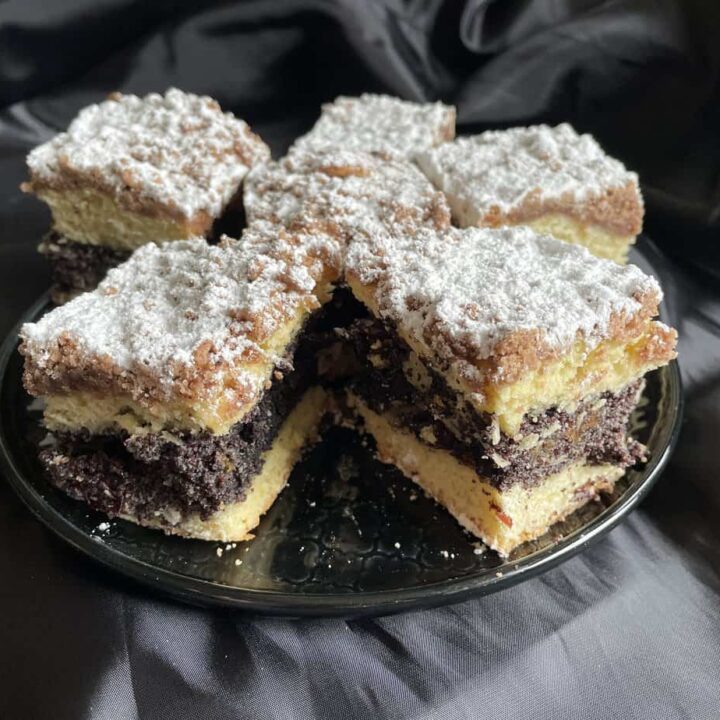 Kołocz Śląski Z Makiem - Polish Yeast Cake With Poppy Seeds Recipe