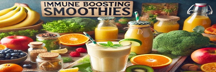 What-Smoothie-Is-Best-For-The-Immune-System-featured-image-637x1920w-cropped-selection-of-immune-boosting-ingredients-for-smoothies-with-caption-Immune-Boosting-Smoothies-Frosted-Fusions