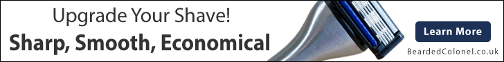 AD-THE-BEARDED-COLONEL-UPGRADE-YOUR-SHAVE-SHARP-SMOOTH-ECONOMICAL-728x90 AD-THE-BEARDED-COLONEL-UPGRADE-YOUR-SHAVE-SHARP-SMOOTH-ECONOMICAL-728x90