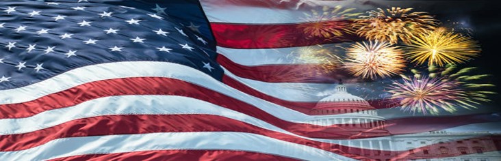 Red-White-And-Blueberry-Homemade-Ice-Cream-An-Independence-Day-Special-featured-image-200x620w-American-flag-rippling-in-the-wind-with-fireworks-and-part-capital-building-dome-frosted-fusions