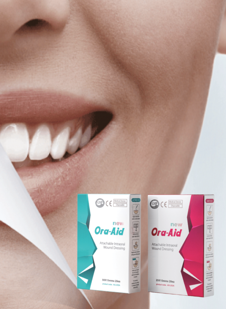 Penso Intraoral Ora Aid de rápida cicatrização