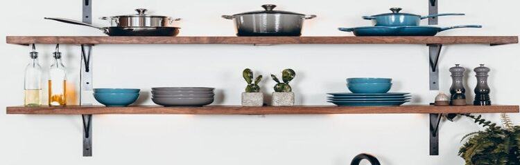 What-do-you-need-to-make-Homemade-Ice-Cream-featured-image-632x2000w-shelves-with-a-selection-of-kitchen-utensils-frosted-fusions