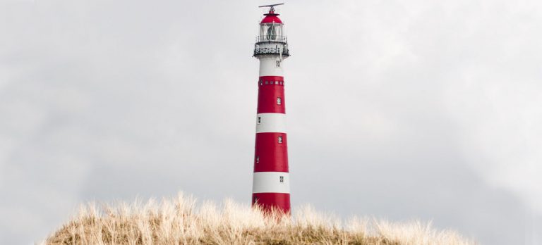 Ein Leuchtturm Meer dient als Erinnerungsstütze