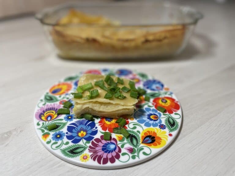 A plate with a piece of pie on it.