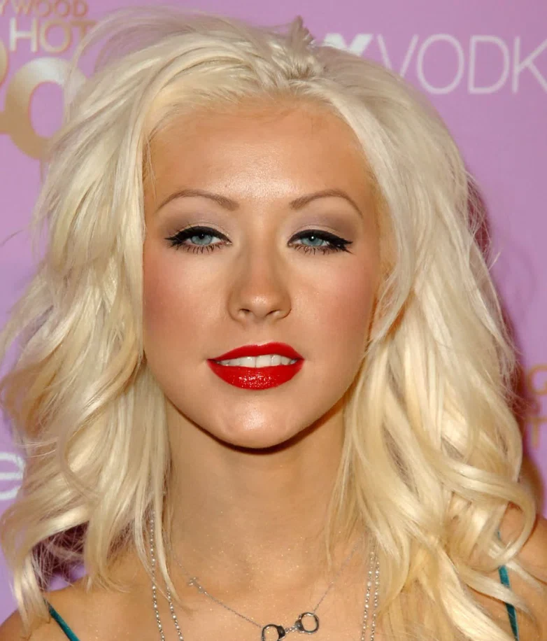 christina aguilera t&auml;nder 2005