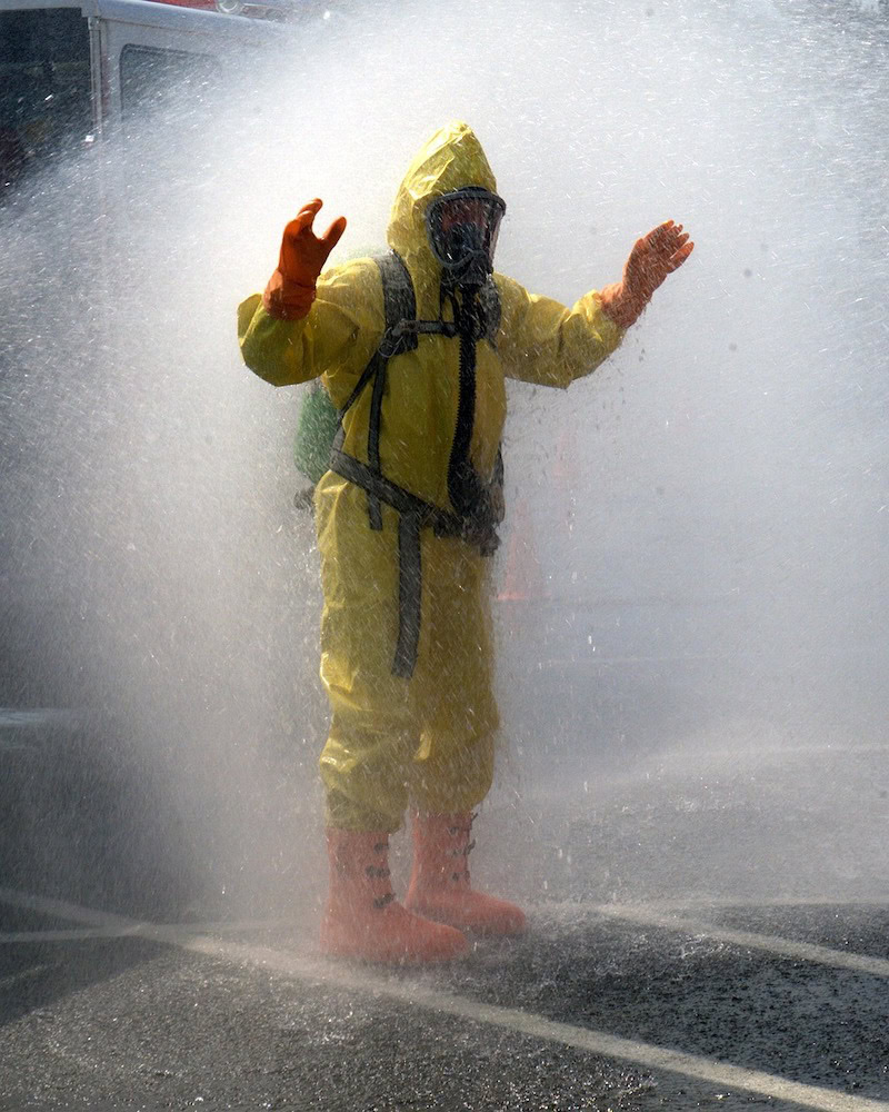 hazmat suit