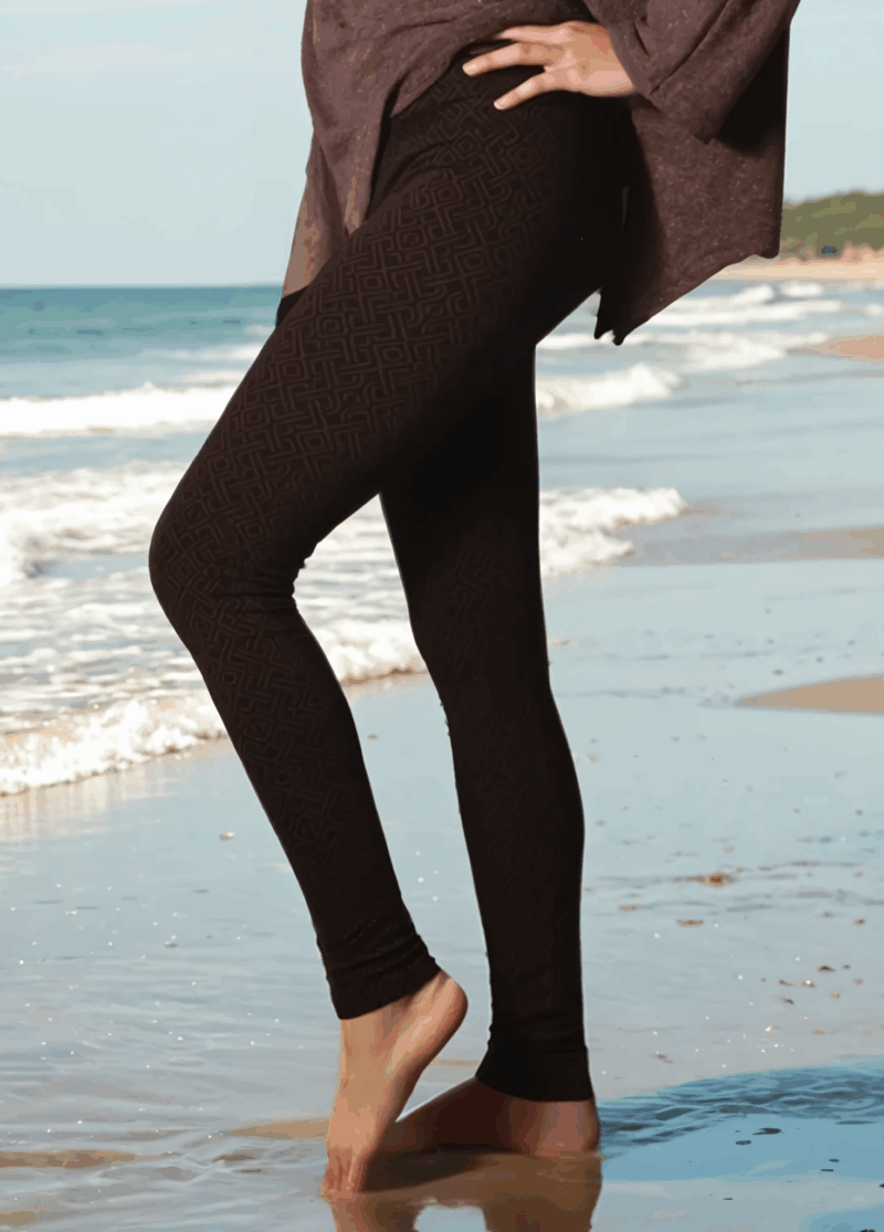 leggings-goa-kleidung-schwarz-rost