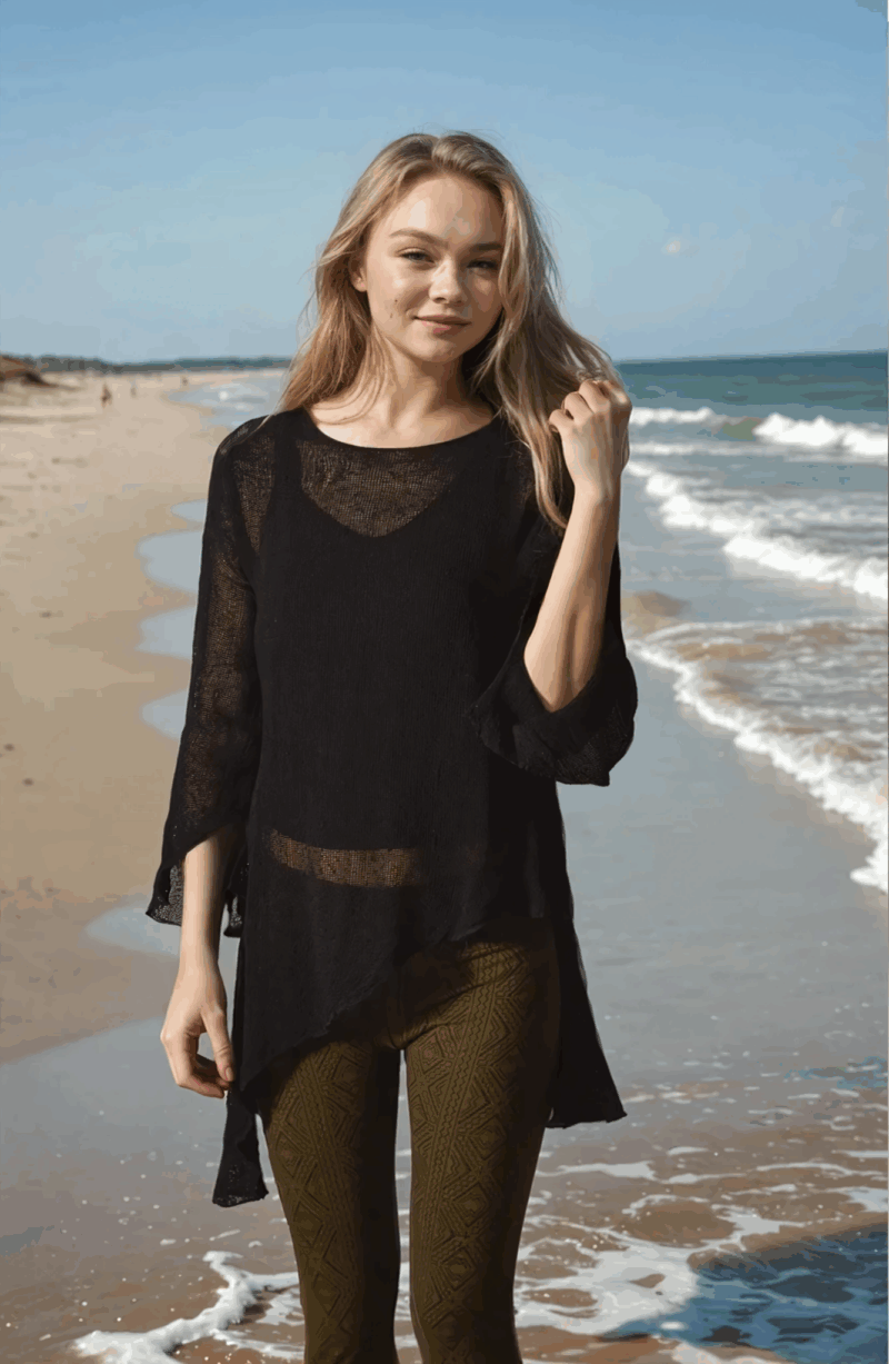hippie-kleidung-netz-pullover-schwarz