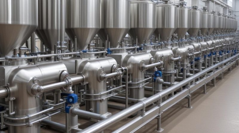 pumps used in the dairy processing industry