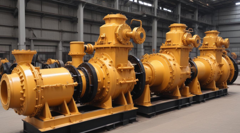 pumps used in the mining sector