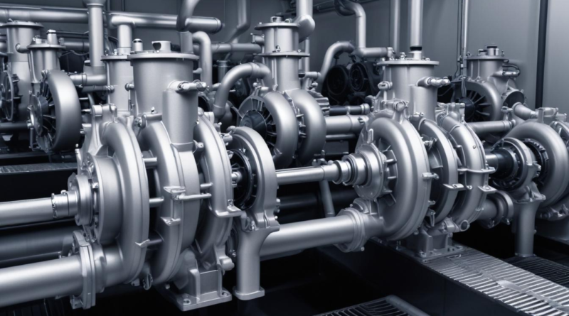pumps used in the automotive cooling system