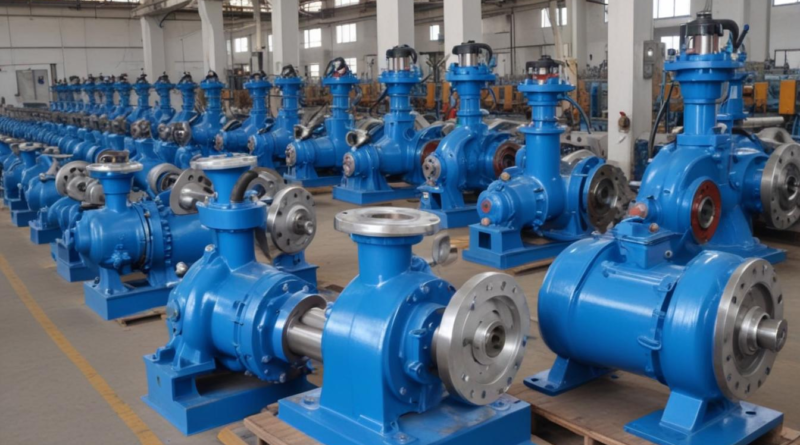 pumps used in the textile manufacturing