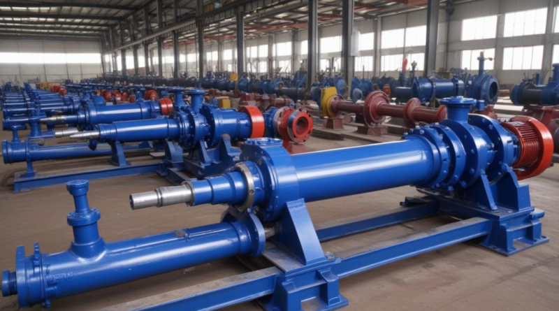 Applications of progressive cavity pumps in the oil industry