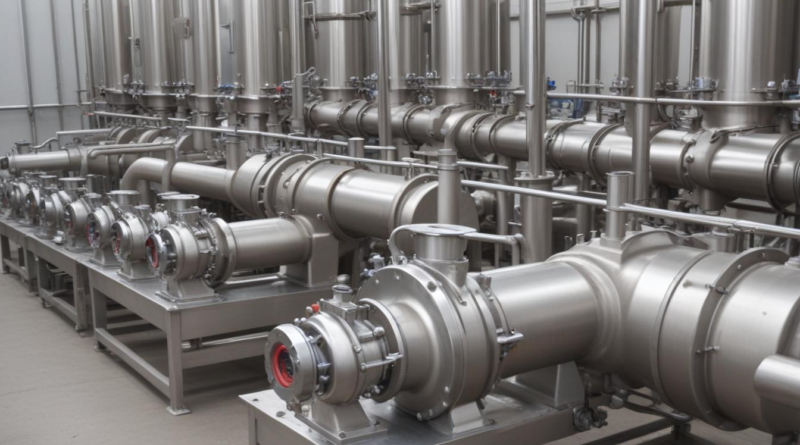 pumps used in the food extraction process