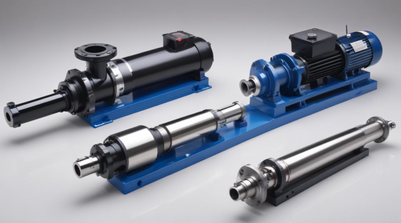 Progressive cavity pumps for food and beverage applications