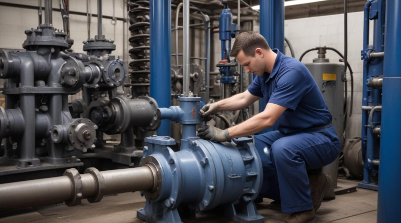 how to perform pump maintenance during shutdowns