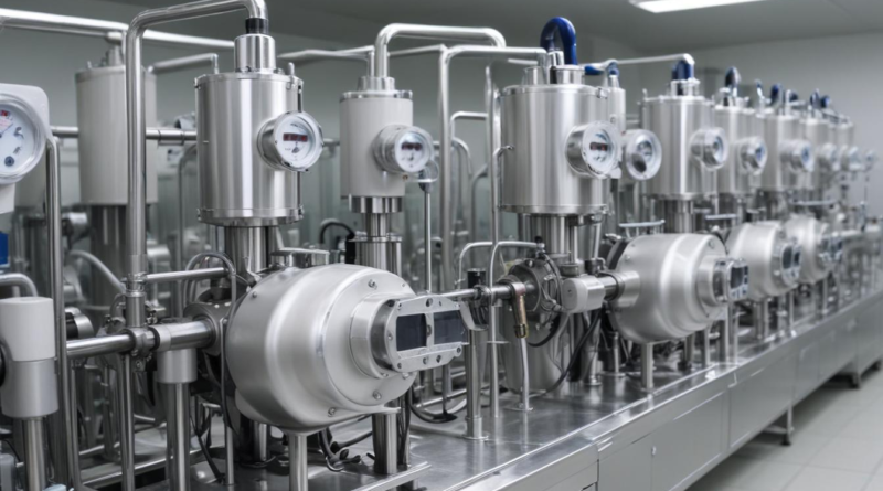 pumps used in the cosmetic manufacturing