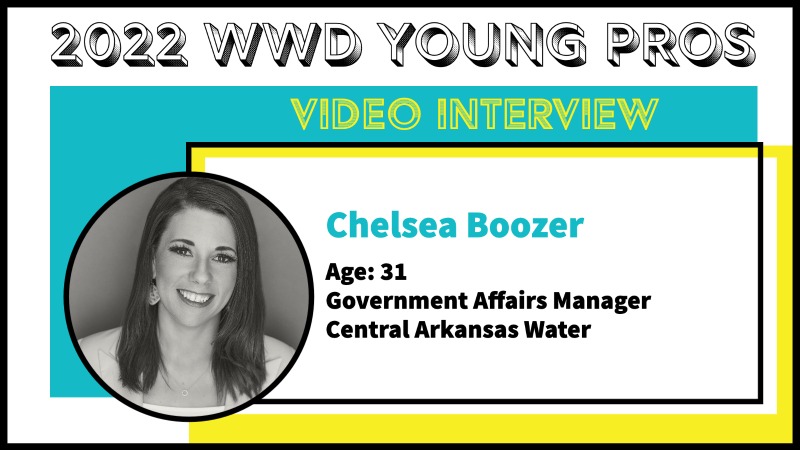 Chelsea Boozer Central Arkansas Water GIS WWD Young Pros