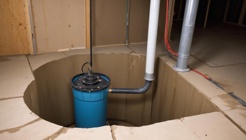 how to install a pump in a sump pit