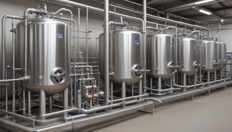 pumps used in the food pasteurization process