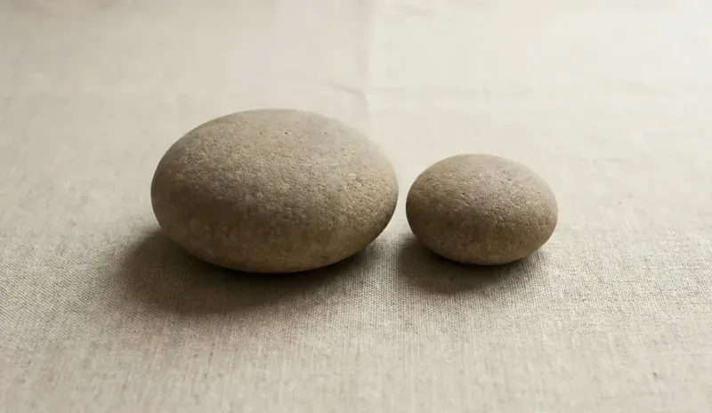 asymmetrical rocks natural light