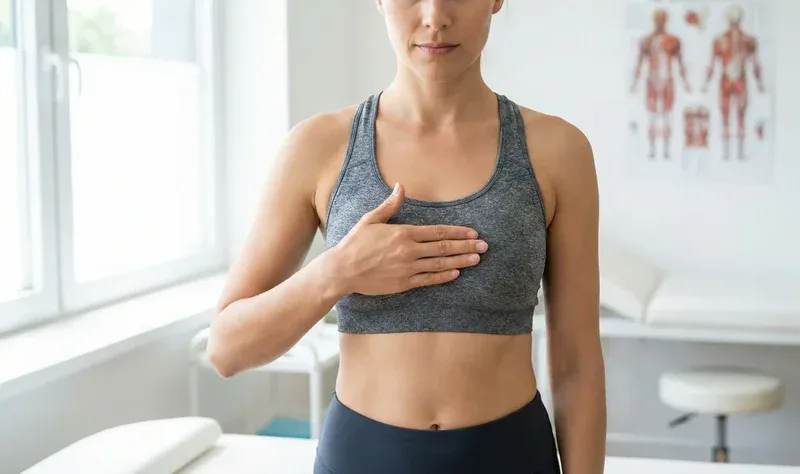 breast implant three finger test self exam technique